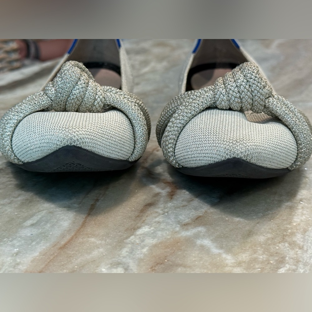 Women’s ROTHY’S The Point II- Diamond Metallic. Size 11 - Picture 6 of 8